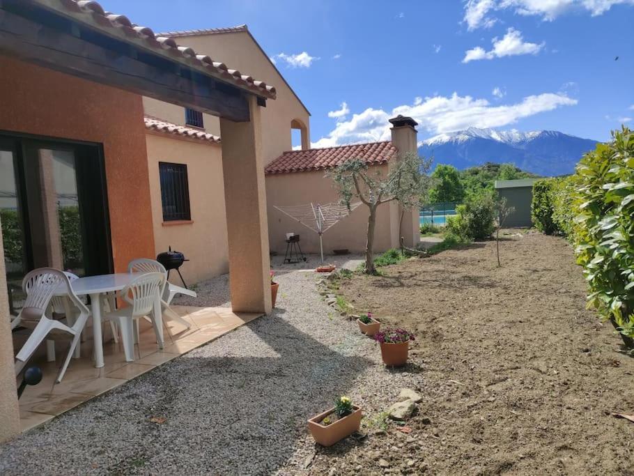 Charmant T2 Moderne Au Calme Avec Jardin Vue Sur Canigou Moltig les Bains Exteriér fotografie